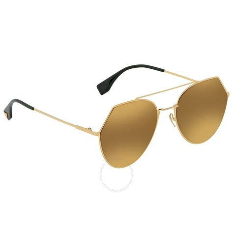 fendi sunglasses eyeline|fendi unisex sunglasses.